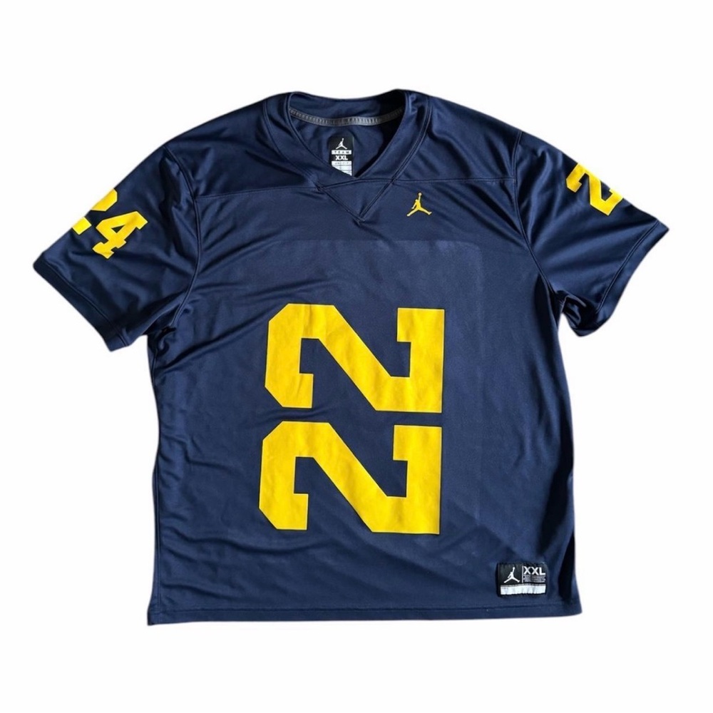 Michigan Wolverines ‘Stone’ Misprint 22/24 Jersey